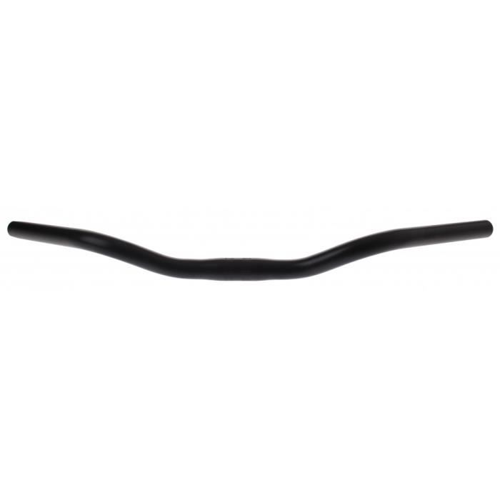guidon vélo de ville 22.2 / 600 / 25.4 mm acier noir