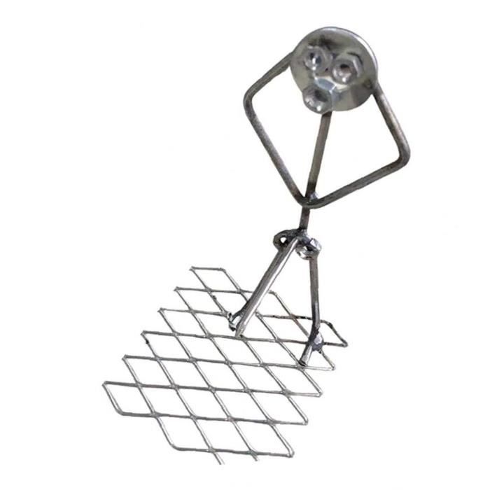 Torréfaction bâton drôle humain Forme Hot Dog Roaster Barbecue en acier inoxydable Grill Brochette Style3