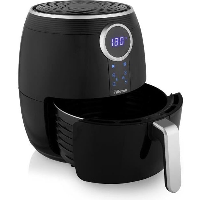 Friteuse sans huile Tristar Crispy FR-6956 - Pour 7 personnes - Panneau de contrôle digital - 4,5 L - 1 500 W