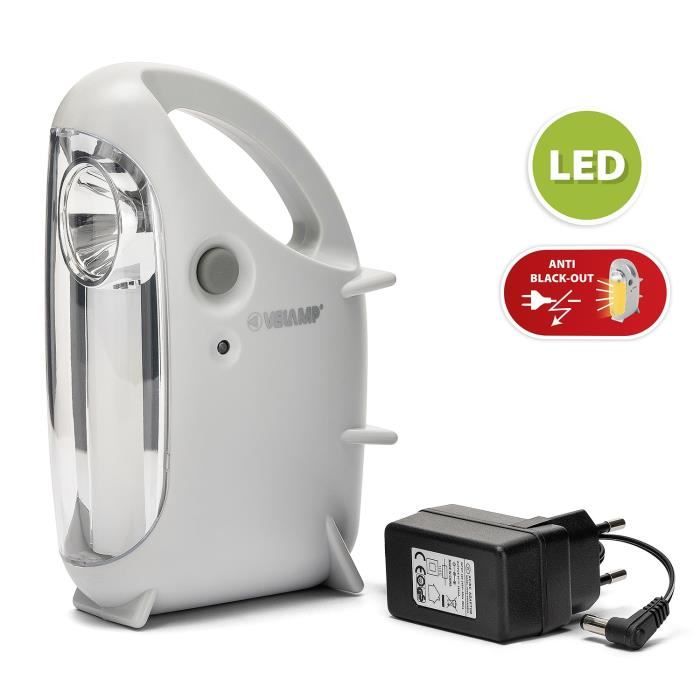 MINI OVIDEA: Lampe LED portable rechargeable. Anti-coupures de courant