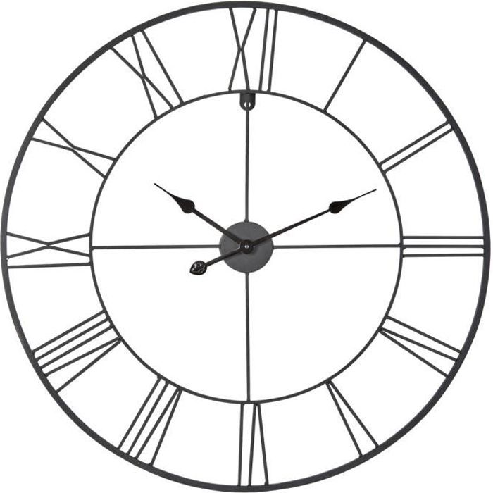 CEANOTHE Horloge Forge 80 cm