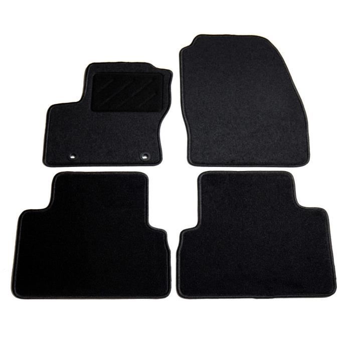 Ensemble de tapis de voiture 4 pcs pour Ford C-Max II #36HB017-PRO