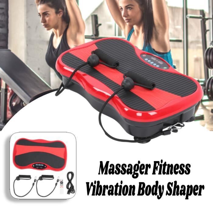 Plateforme Vibrante Oscillante Professionnelle Fitness avec 1-120 niveaux Réglage de la vitesse LEU78