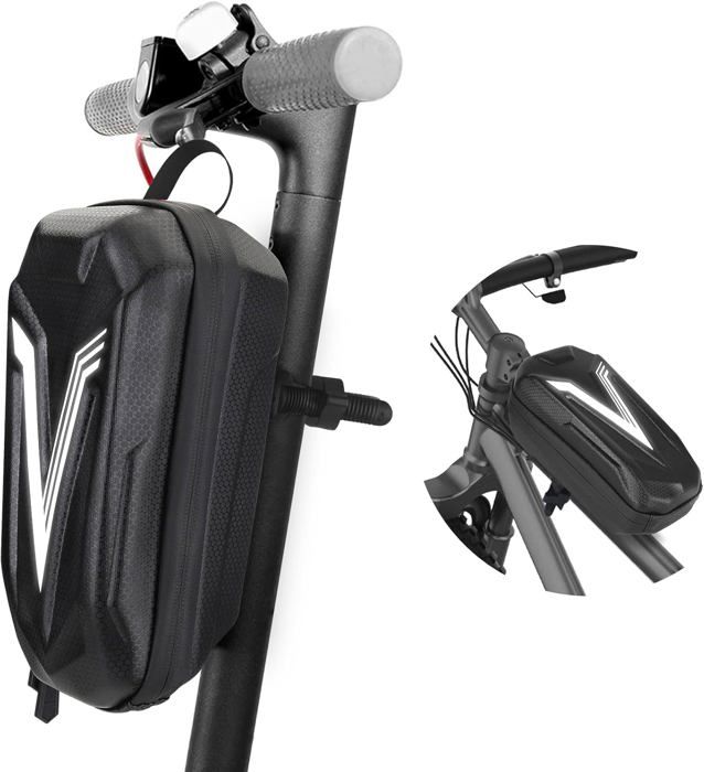 Sacoche Guidon Vélo ADNEWX 1.5L - Housse De Pluie Incluse - Pour Vélos Et Trottinettes