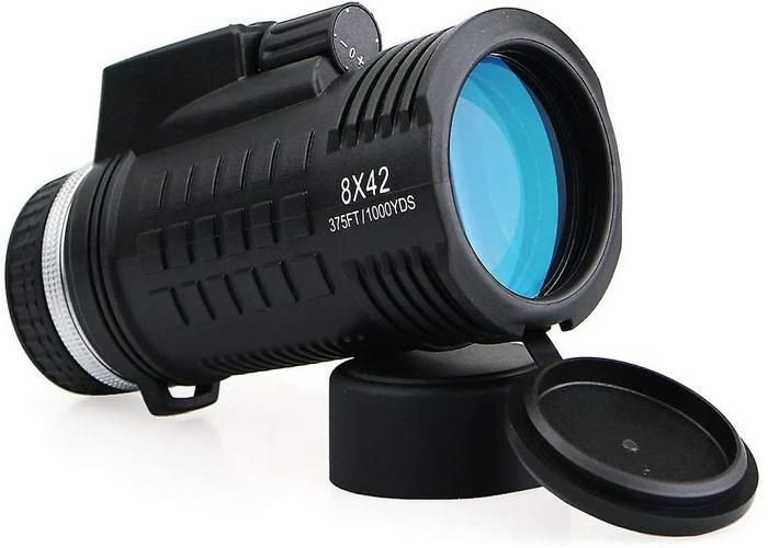 Monoculaire 8x42 étanche compact avec prisme BAK-4 pour oiseaux, chasse