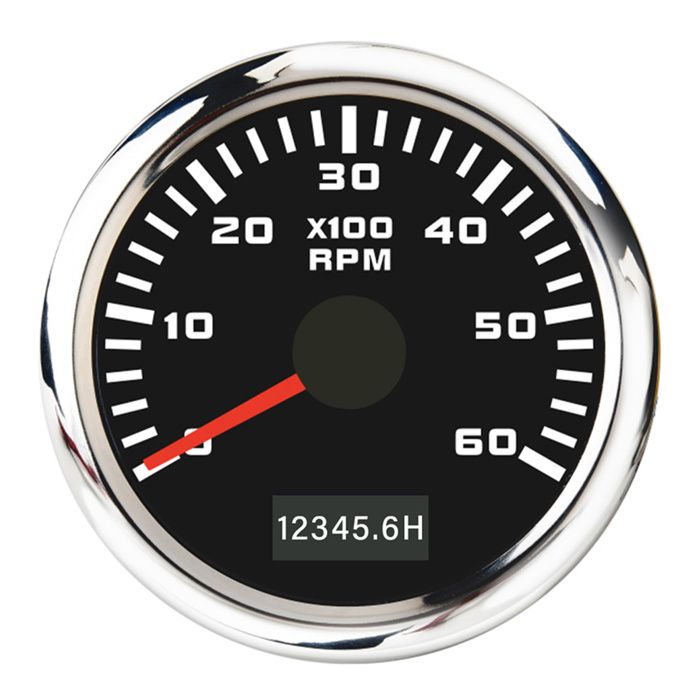 Tachymètre électrique De Voiture, 23 ''52mm, 0 6000 RPM (sur Le Tableau