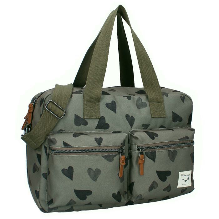 Grand Sac à Langer Vert  avec Tapis a Langer  Kidzroom Care