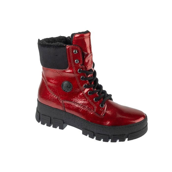 bottines Femme - Rouge - Rieker Booties bottines Femme - Rouge - Rieker Booties
