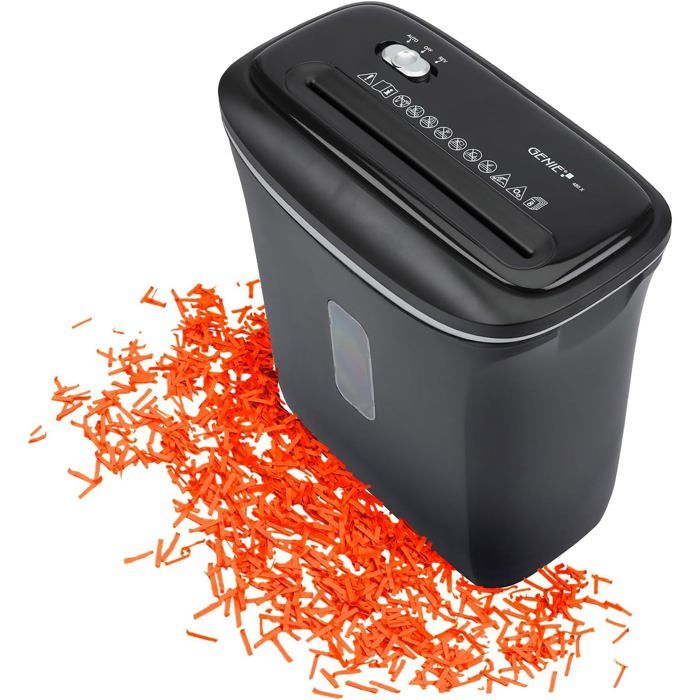 Destructeur De Documents 480 X Broyeur De Papier 8 Feuilles Coupe 