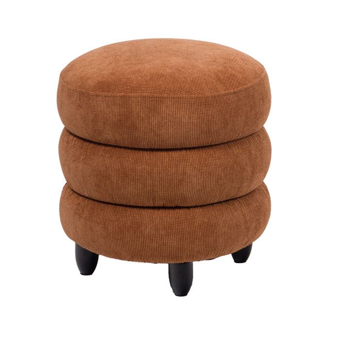 Pouf Nuage rouille 42 cm - Amadeus