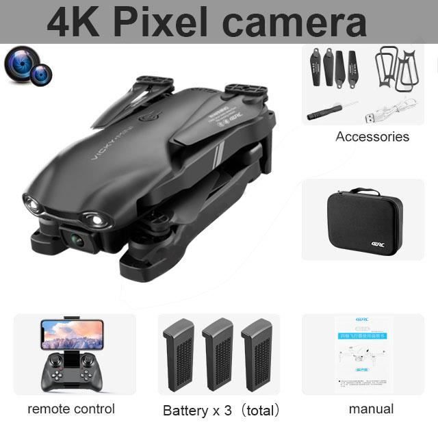 Holy Stone Drone HS900 pour adultes avec caméra 4K ; drone à cardan