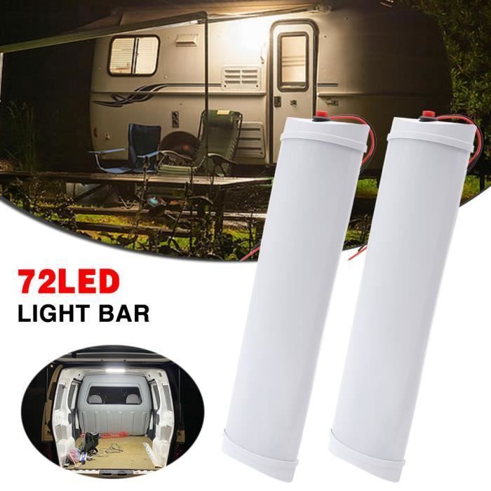 Barre De LED Avec Interrupteur - 470 Mm - 12V - Pour éclairage Intérieur - Neuf Sous Emballage