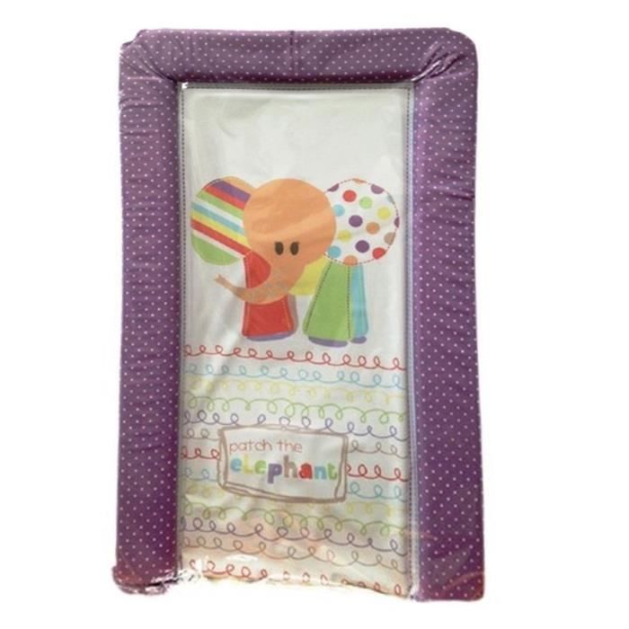 Matelas à Langer Bebejou Ollie éléphant - Multicolore Unisexe - Pour Table à Langer Bébé