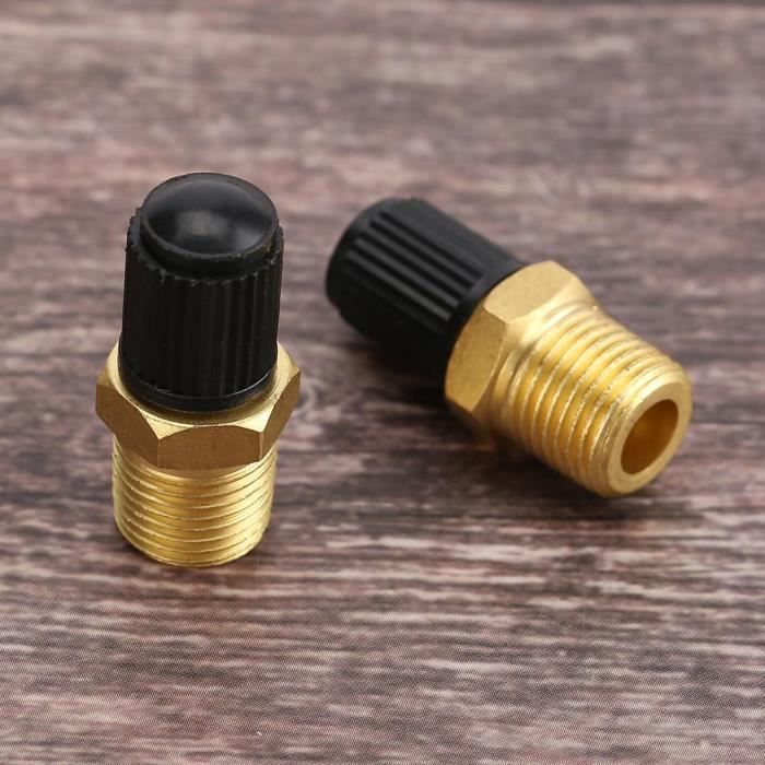 Raccord Remplissage Air 1/4" NPT En Laiton - Pour Compresseur, Valves - Adaptateur De Gonflage Robuste
