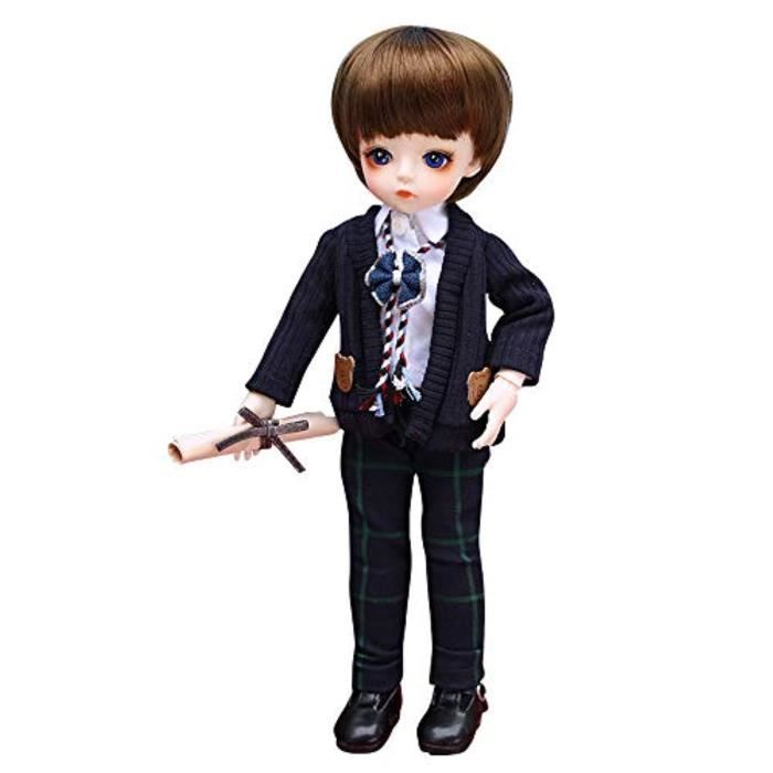 16 cm Bjd poupées pour filles 1/8 Bjd poupée jouet à monter soi-même poupée avec vêtements habiller poupées de mode 13 articulations mobiles bébé 3D grands yeux Munecas  26