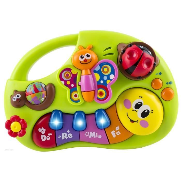 Jouet De Piano Musical Pour Bebe Jouets Pour Enfants Jouets Pour Bebes Centre D Activites Cdiscount Jeux Jouets