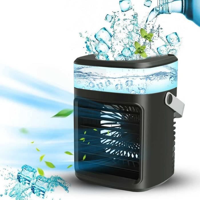 CLIMATISEUR Climatiseur portable Mini Refroidisseur D'air USB 4 EN 1