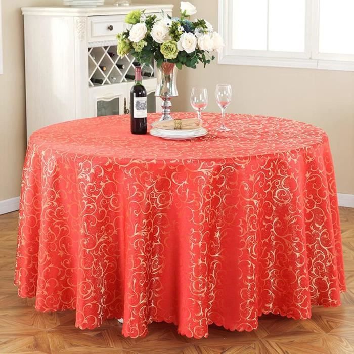Lukery Nappe Ronde Lavable, Nappe De Table Essuyable Anti-Taches, Nappe Taille Au Choix, Pour Cuisine, Jardin, Restaurants Décoration (150cm,Coucher Plage