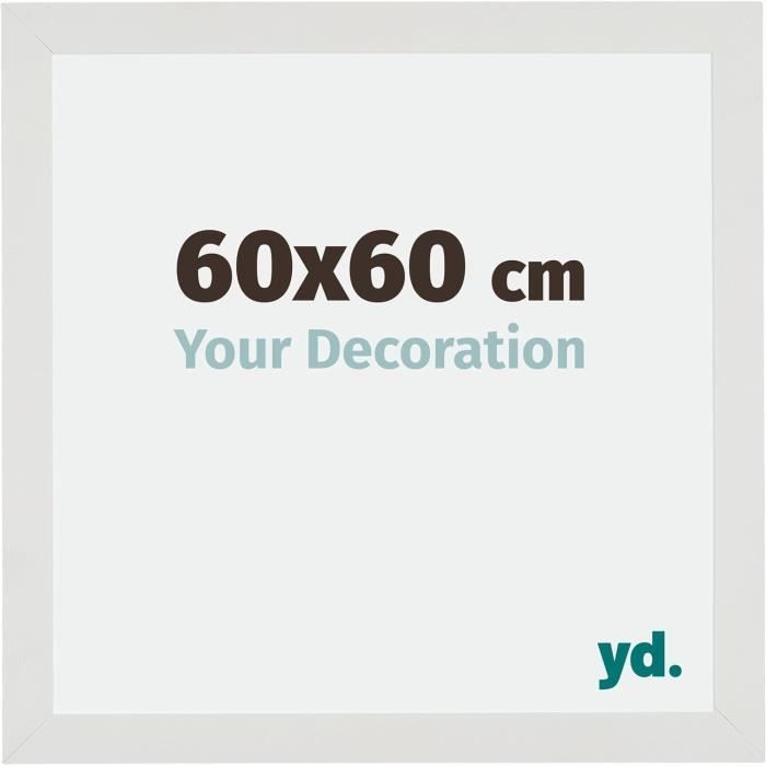 Stallmann Design SD Cadre photo avec verre acrylique antireflet, cadre nouveau moderne, en chêne Sonoma, 90 x 120 cm, à suspendre verticalement ou horizontalement