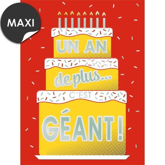 Grande Carte Anniversaire Un An De Plus Draeger Paris Achat Vente Carte Correspondance Grande Carte Anniversaire Un Cdiscount Grande Carte Anniversaire Un An De Plus Draeger Paris Achat Vente Carte Correspondance Grande Carte Anniversaire Un Cdiscount