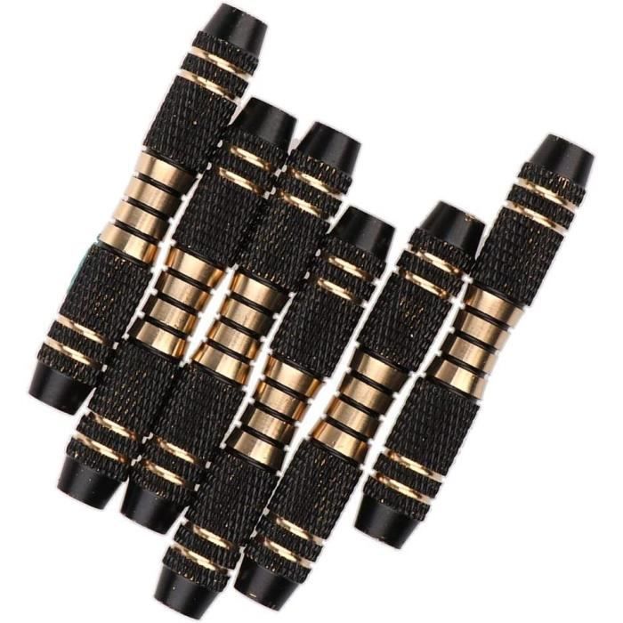 Courtieyeardceastea Lot De 6 Barils En Laiton 16g Pour Fléchettes Pointe Souple Et Acier
