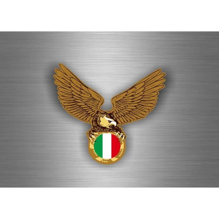 Wall Mural Drapeau Italien Avec La Louve Romaine