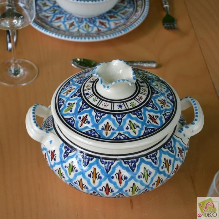 Soupière Bakir turquoise