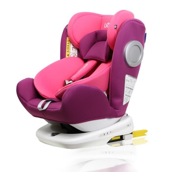 siege auto groupe 1 2 3 isofix pivotant