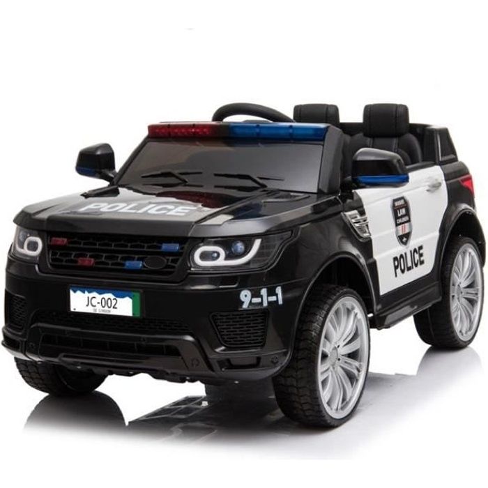 Voiture électrique pour enfant de police jeep