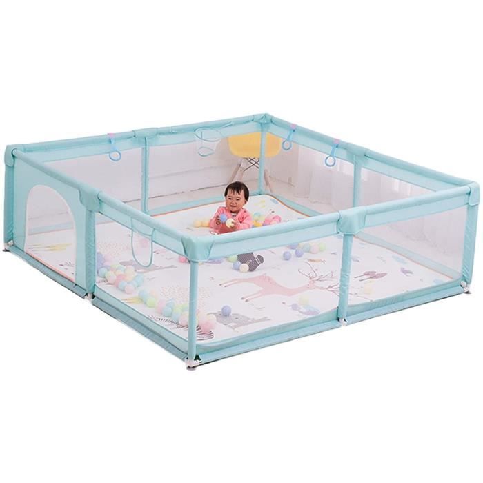 Hjwmm Parc For Bebe Tissu Oxford Barriere De Securite Enfant Aire De Jeu De Securite Centre De Jeux De Reflexion Pour Interieu 561 Cdiscount Puericulture Eveil Bebe