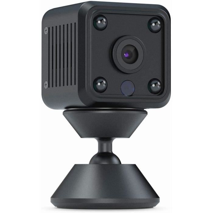 4€09 sur Webcam HD1080P Sans fil WIFI Vision nocturne IR Carte TF