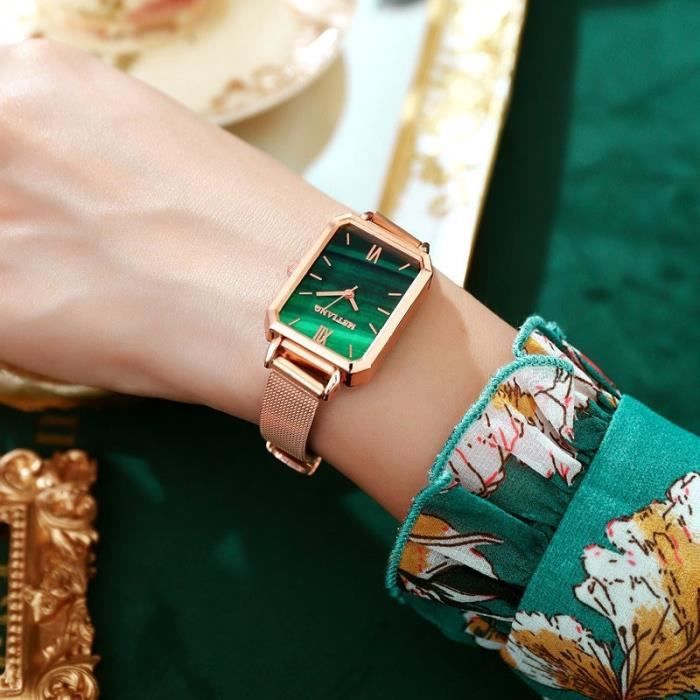 Acheter Montre numérique de luxe, montres magnétiques pour femmes