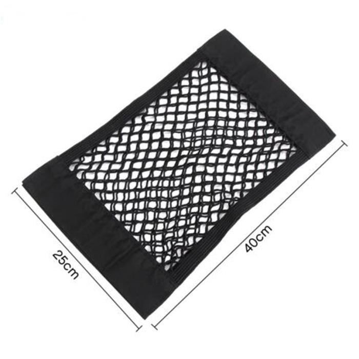 Filet De Coffre Zocipro 60x40 Cm - Extensible Jusqu'à 120x80cm - 4 Crochets Solides - Pour Voiture, SUV, Van