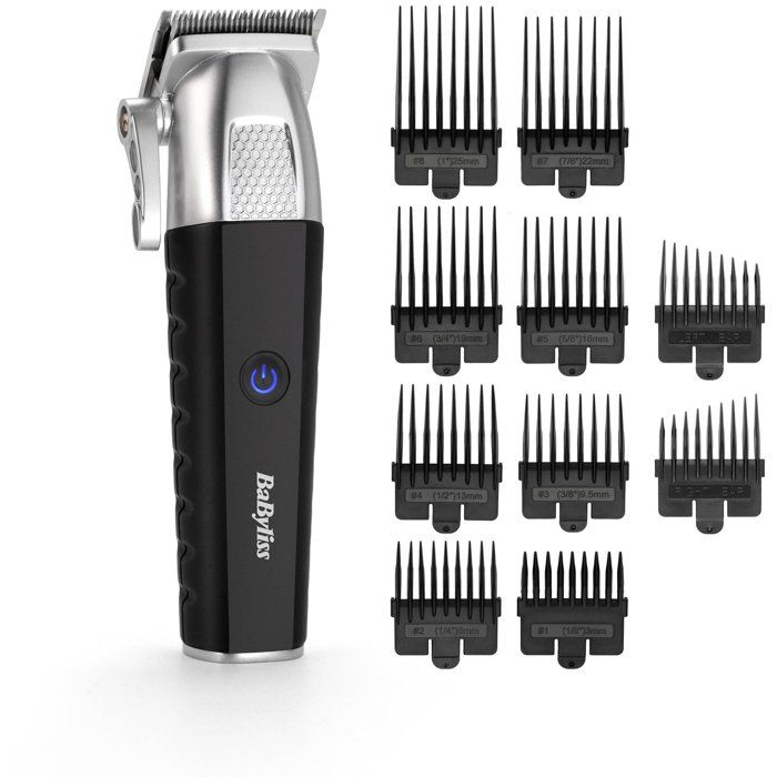 Tondeuse cheveux BABYLISS P1359E Batterie lithium 8 sabots 08 25mm Trousse de rangement