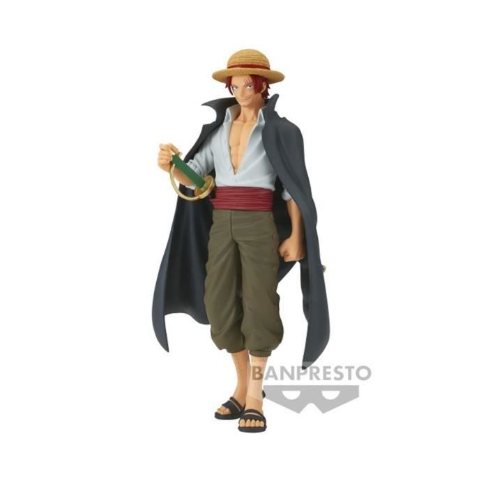 Bandai Visual Figurine - One Piece - Shanks - 18 cm - PVC/ABS - Détails soignés