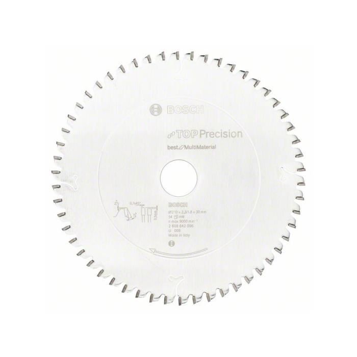 BOSCH Ø 305mm Lame de Scie Circulaire Expert Pour Multi Matériel