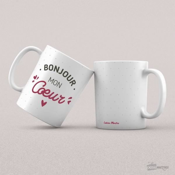 Mug Bonjour Mon Coeur Cadeau Maestro Cdiscount Puericulture Eveil Bebe Mug Bonjour Mon Coeur Cadeau Maestro Cdiscount Puericulture Eveil Bebe