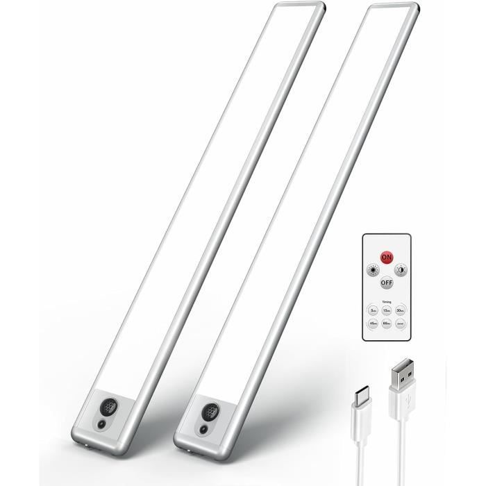 Lumière De Nuit 4 LED Avec Détecteur De Mouvement Infrarouge 230V - Neuf En Emballage