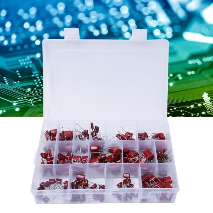 5 Condensateurs Film Polypropylène MKP62 305VAC X2 - 1μF, Pour électronique, Lot