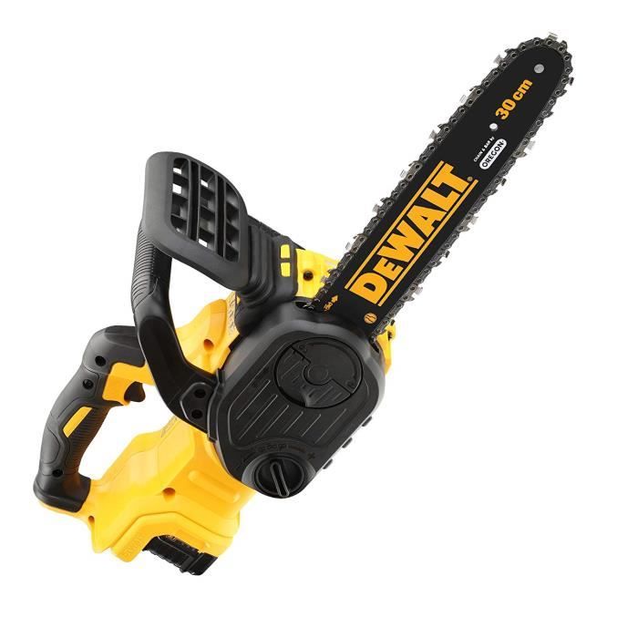 DeWALT DCM565P1 Tronçonneuse Elagueuse sans fil Brushless 18V 5Ah 30 cm