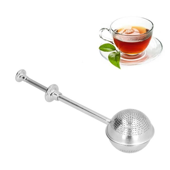 Boule à Thé Avec Poignée En Acier Inoxydable Pour Café, Herbes