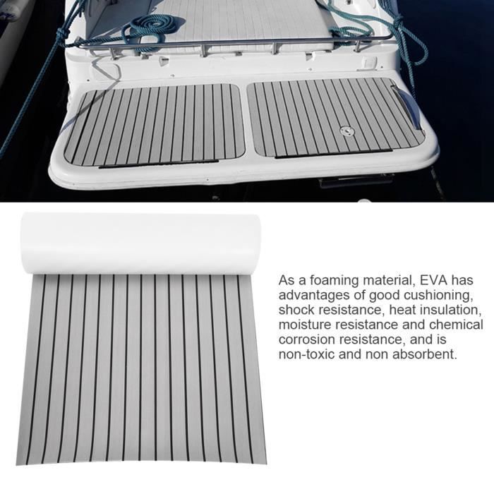 Tapis De Pont Bateau En Mousse EVA - Imitation Teck, Adhésif, Couleur Camouflage - Neuf, Marque Hzkaicun