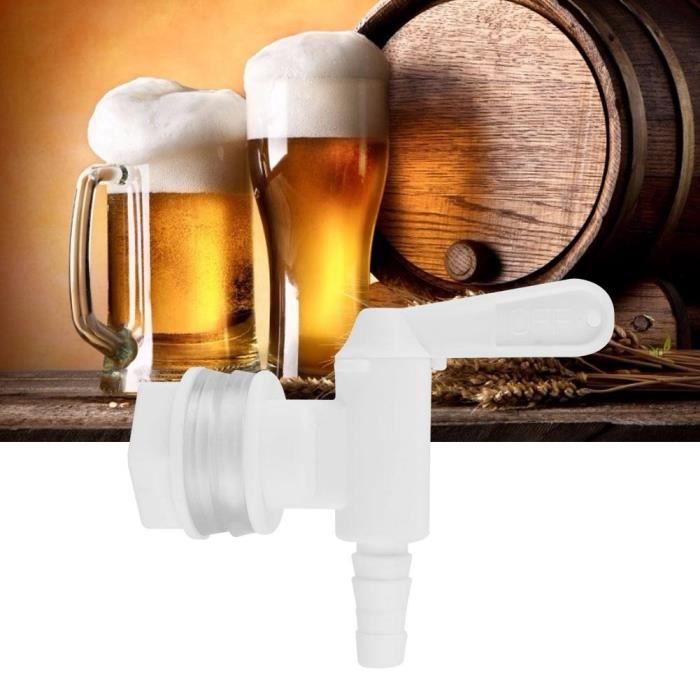Ligne de bière à verrouillage en boule transparente 3-16 pouces Keg I.D