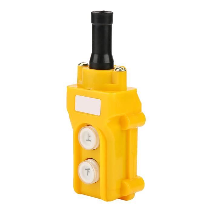 Interrupteur Commande Levage Grue XAC-A2713 2 Boutons Haut-Bas Avec Arrêt D'Urgence - Station Suspension