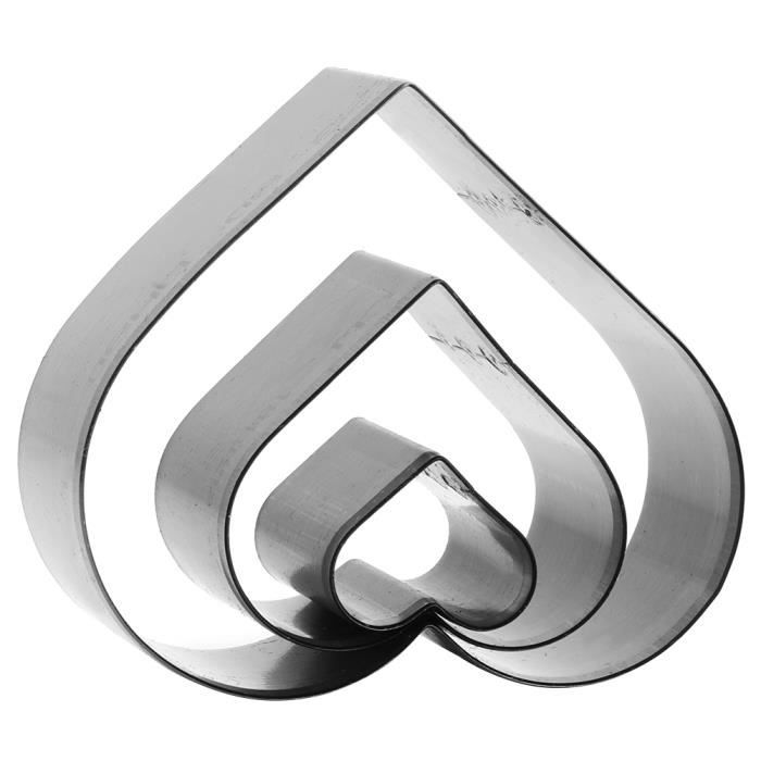 Die Punch Cutter 3 Pièces Forme D'étoile Moule De Découpe De Cuir En