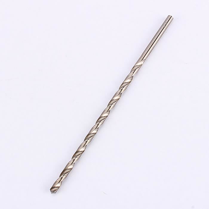 2 Forets Hélicoïdaux Carbure Cémenté 6mm - Longueur 120mm - Pour Perceuse - Neufs