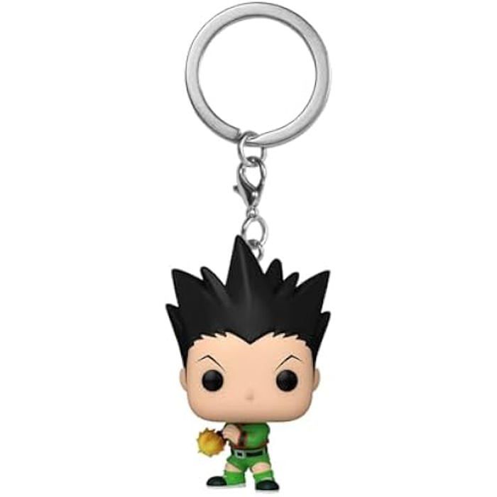 Funko Pop! Keychain: HxH Gon Freecss Hunter X Hunter HXH Mini Figurine en Vinyle à Collectionner Porte clés Fantaisie Cadeau de Noël Idée de Cadeau Produits Officiels Anime Fans