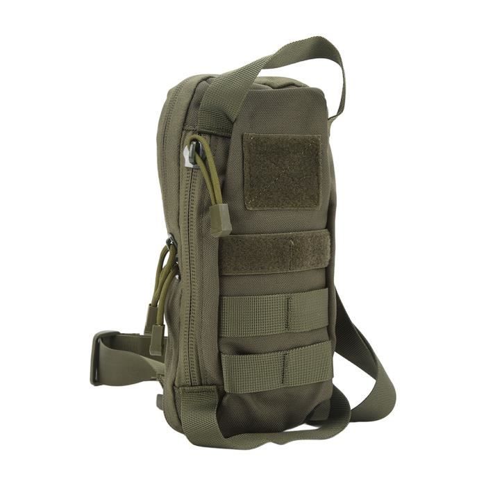 GOTOTOP sac à bandoulière militaire Molle sac à dos pochette sac étanche  militaire Sing Pack sac fronde sac à bandoulière pour - Cdiscount Sport