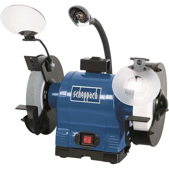 Meuleuse Stationnaire Scheppach BG200AL – 550W, 230V, 2850 tr/min