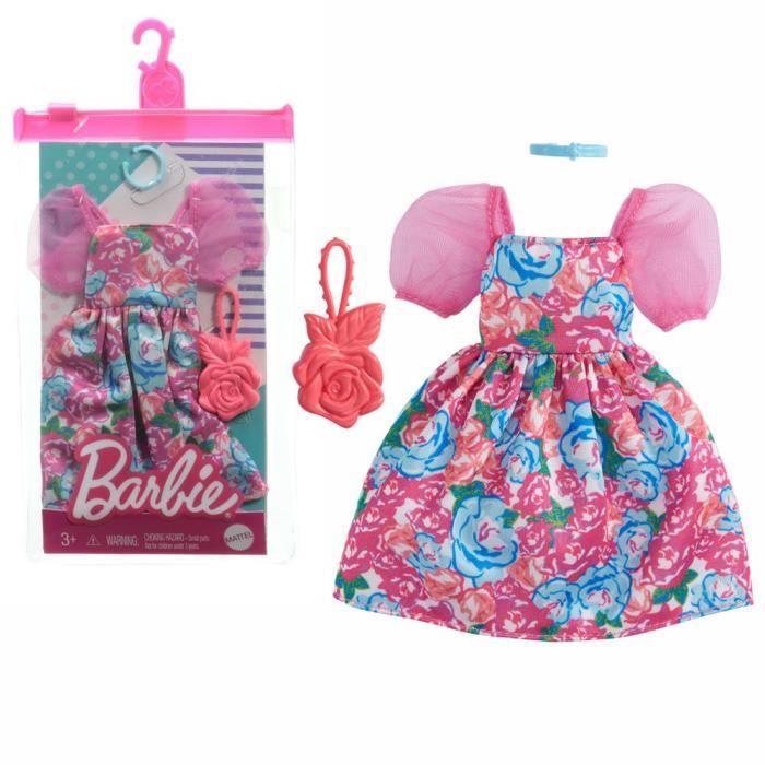 Poupée Barbie Extra robe fleurie main image 0